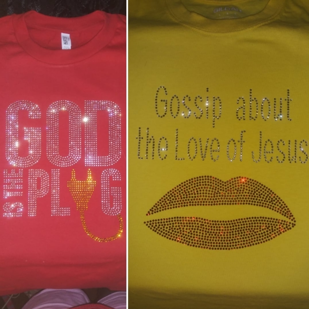 T shirts made with love